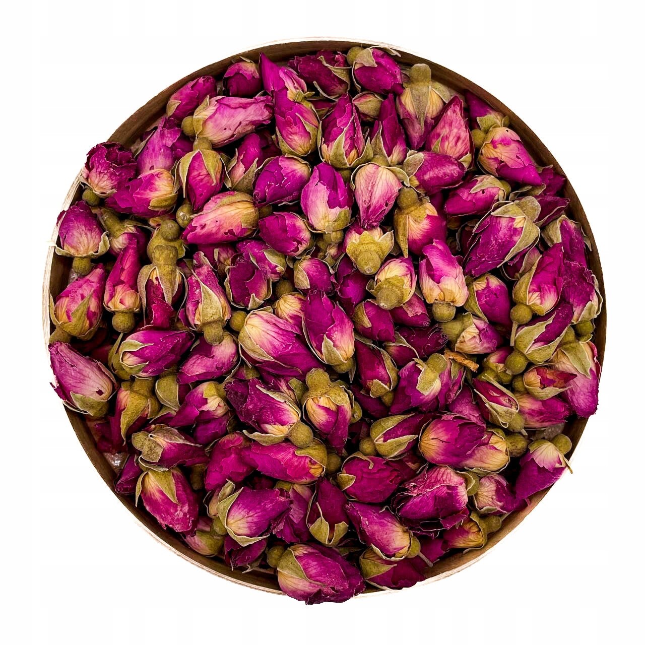 Pupeny Růže Červená Malá 1000g přírodní aromatická růže 1kg Jedlé Květy