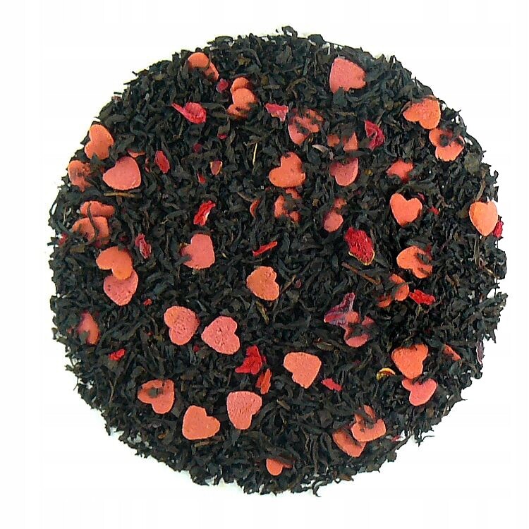 Čaj Černý Yunnan Black I Love You Srdíčka šalotka 500 g