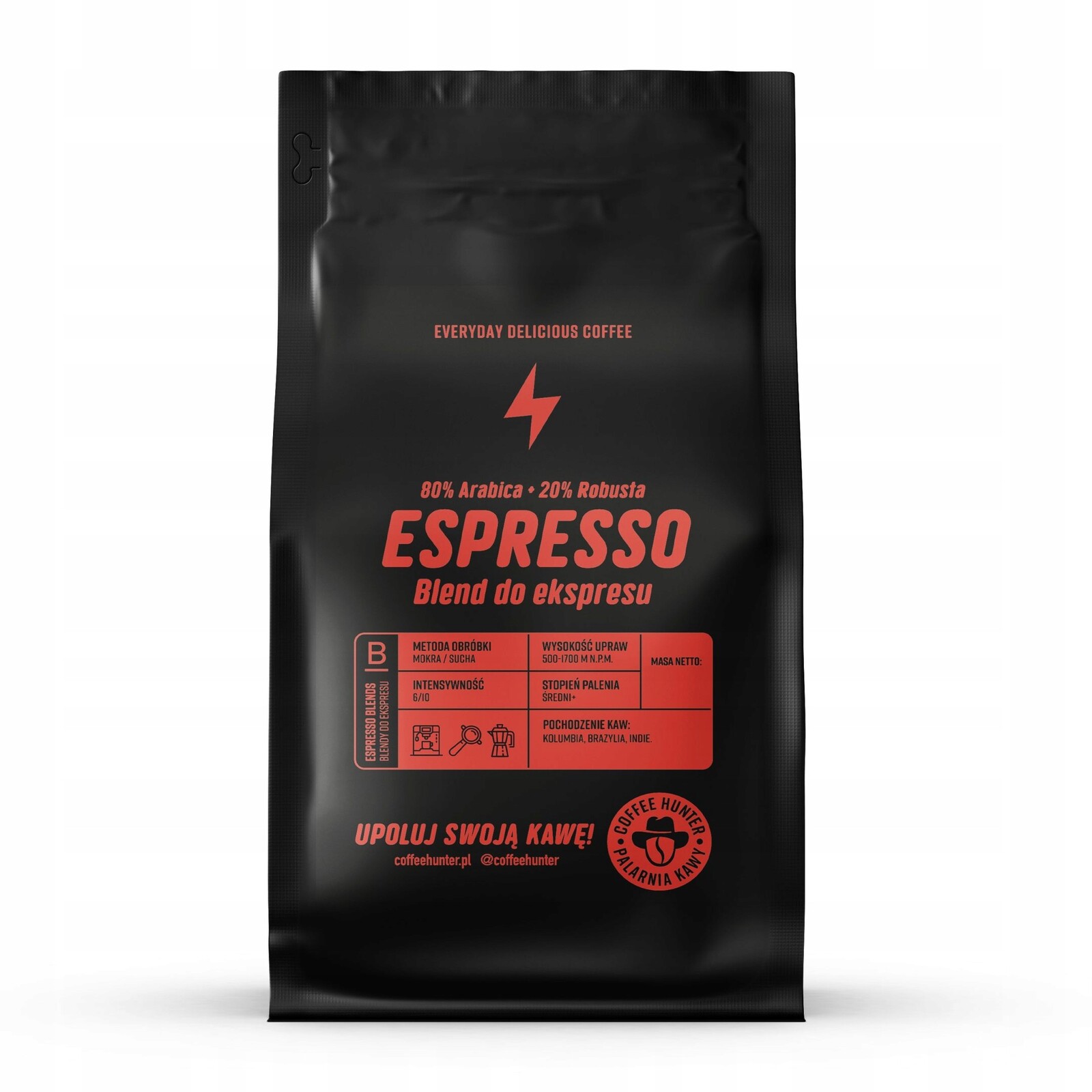 Coffee Hunter Espresso Blend káva 500 g
