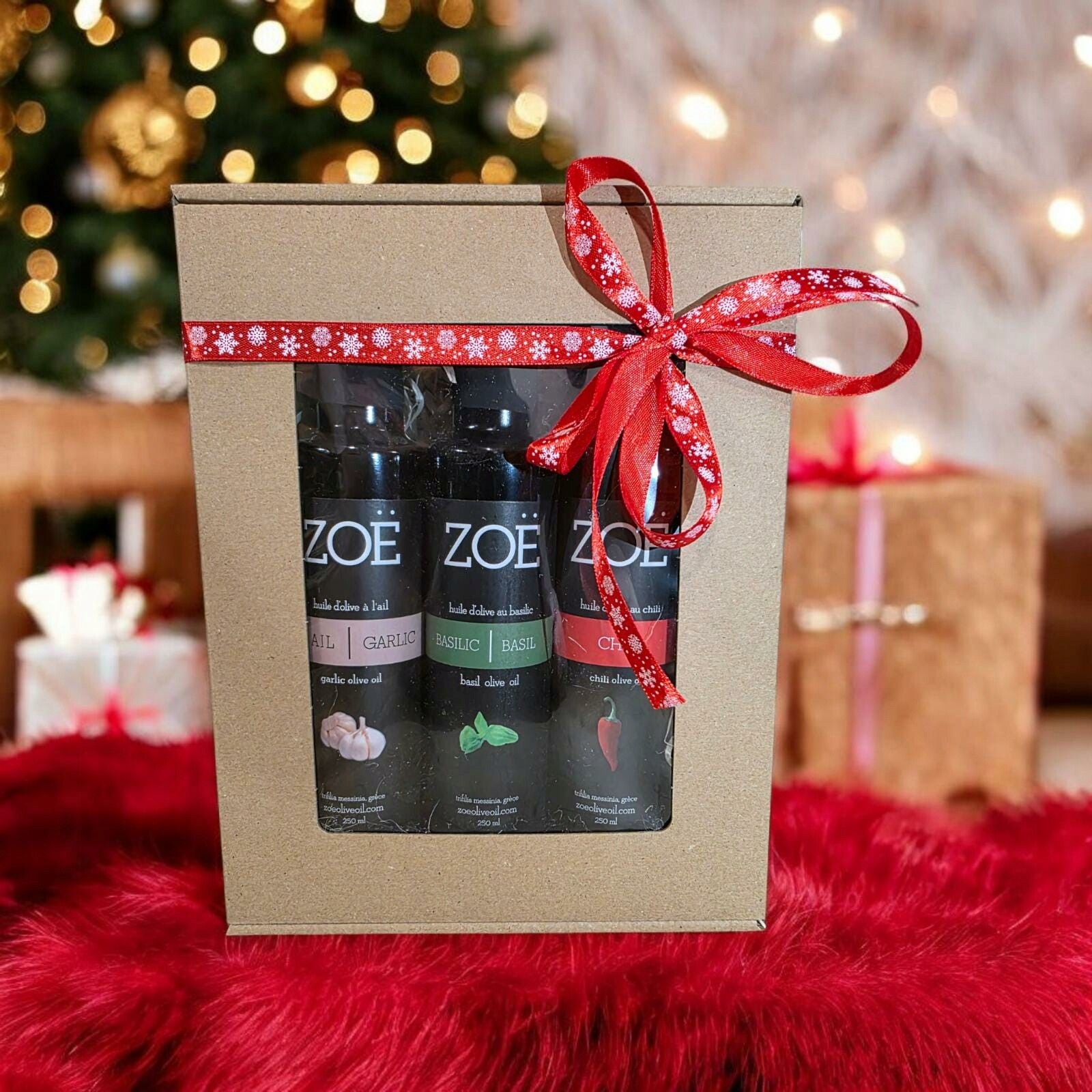 Dárková sada ochucený olej 250 ml