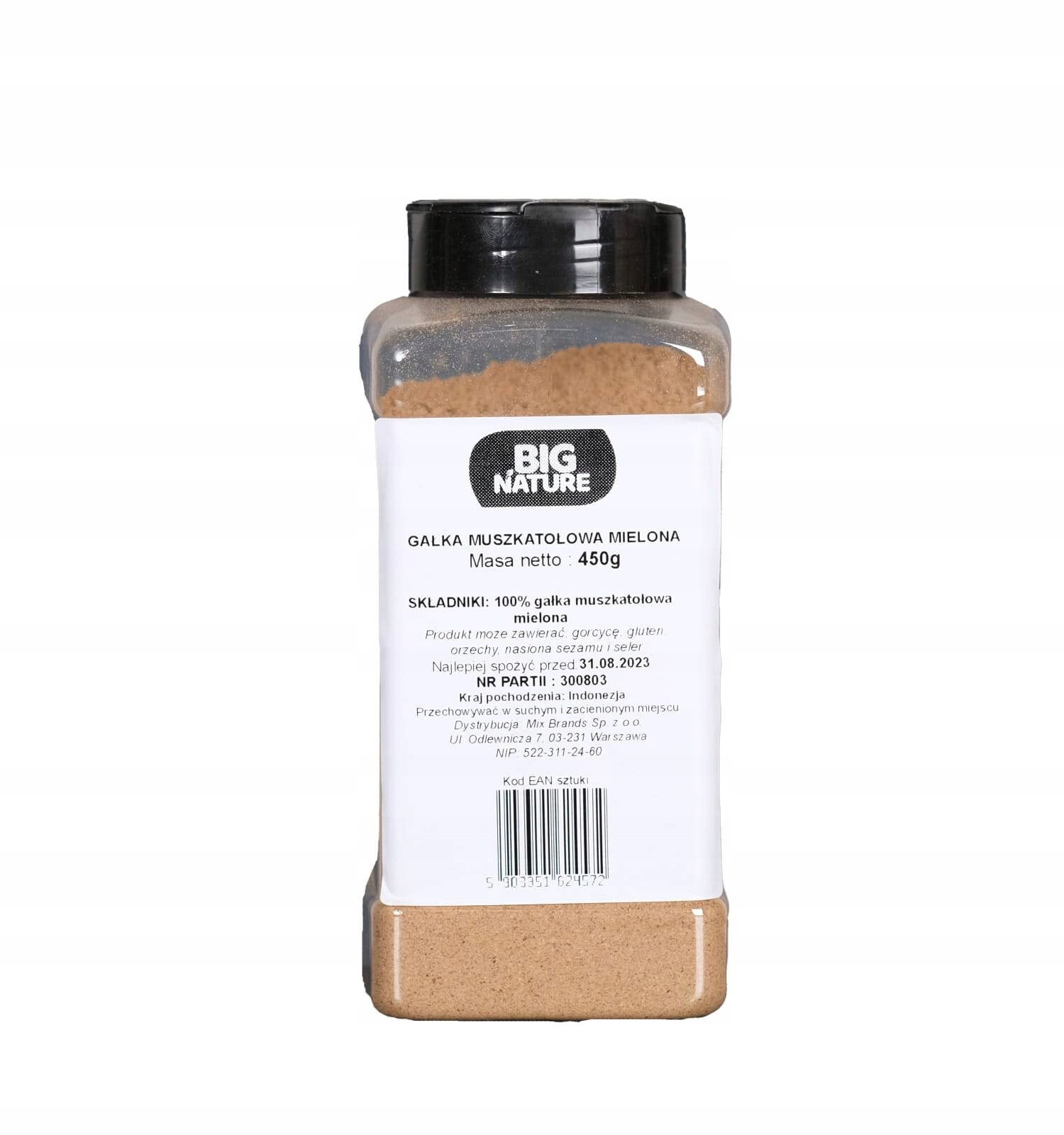 Mletý Muškátový Oříšek 450 G Mixbrands