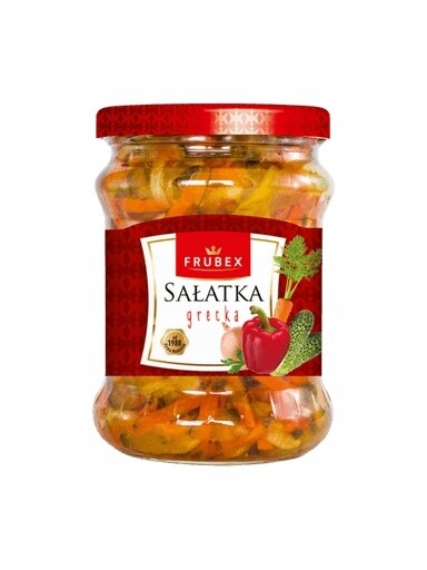 Frubex Řecký salát Lahodný salát Skvělý zdravý doplněk 900 ml