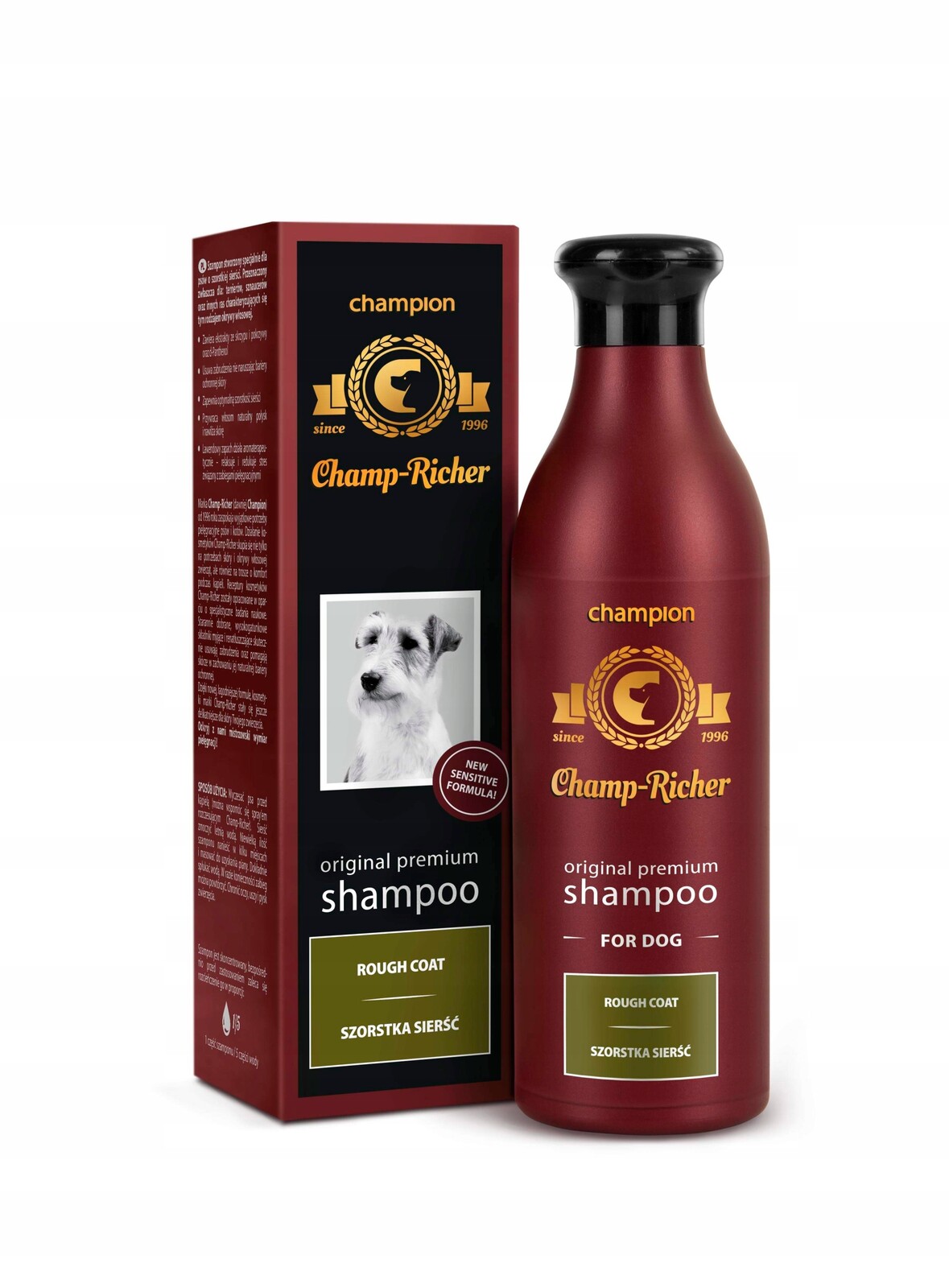 Champion Champ-richer Šampon Pro Psa Hrubá Srst 250 ml