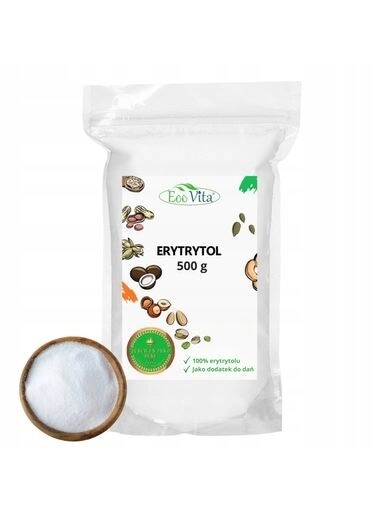 3x Erythritol 500 g Přírodní sladidlo Náhrada Cukru EOOVita 0 Kalorií 500 g