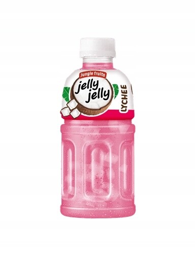 13 x Jungle Fruits Jelly Jelly Nápoj s Nata De Coco a šťávou z Liči 320 ml