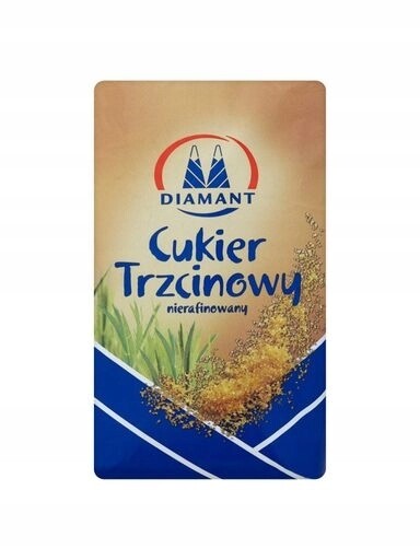 4x Diamant Cukr třtinový nerafinovaný 1 kg