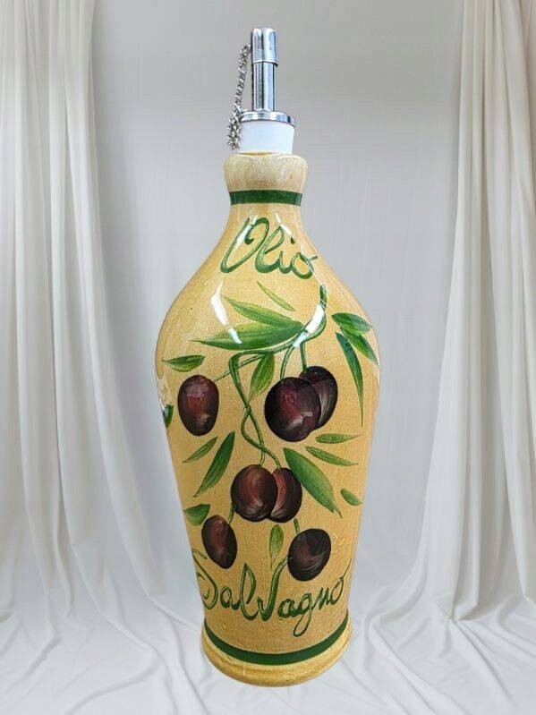 Keramická originální italská láhev na olej 350 ml