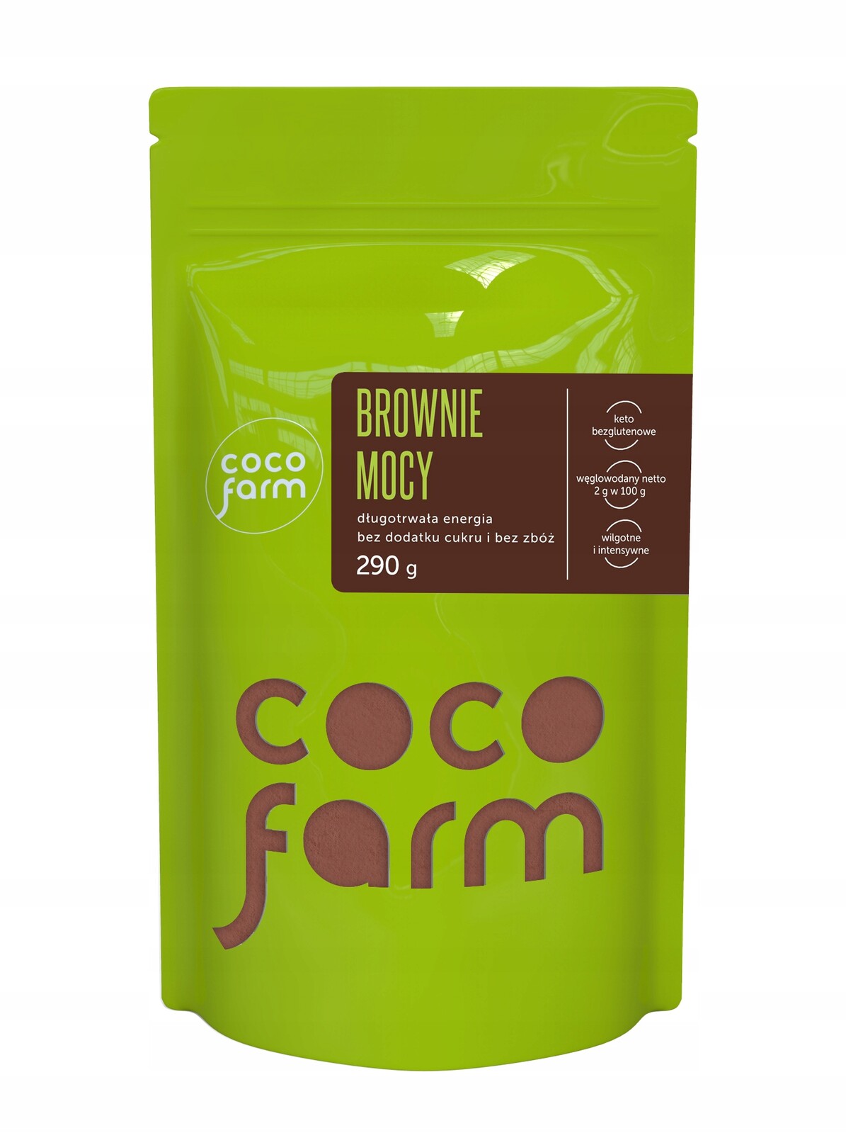 2x Brownie Síly Coco Farm, 290 g