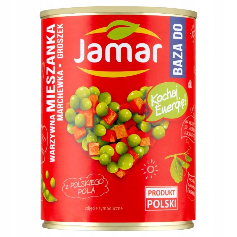 Jamar Směs mrkev – hrášek 380 g