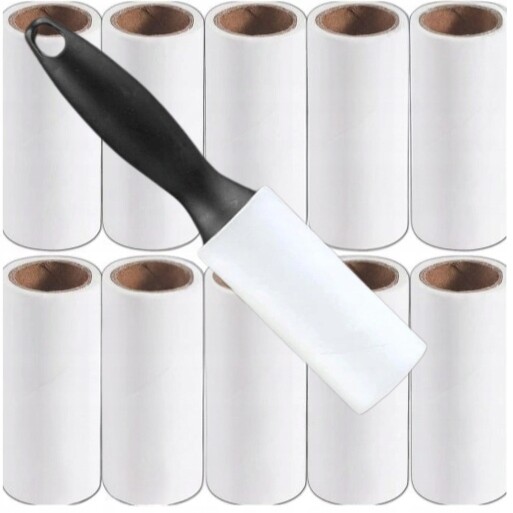 Váleček na čištění oděvů, sada 15 kusů 600 listů s silným lepidlem XXL