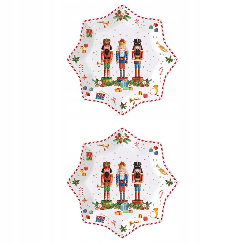 Talíře Vintage Louskáček 20 cm 2 ks Easy Life