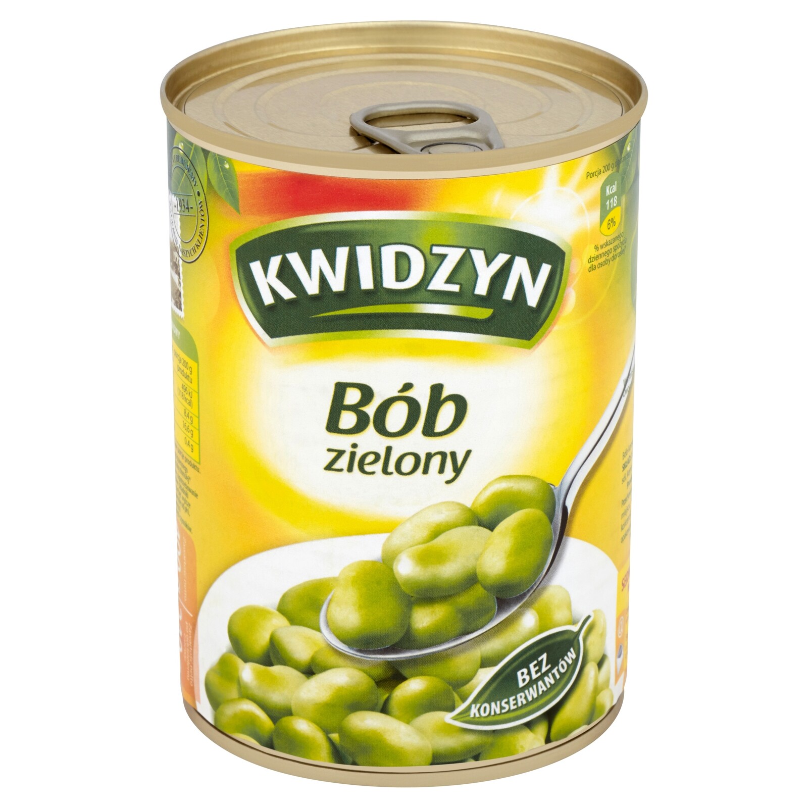Kwidzyn Bob zelený 400 g