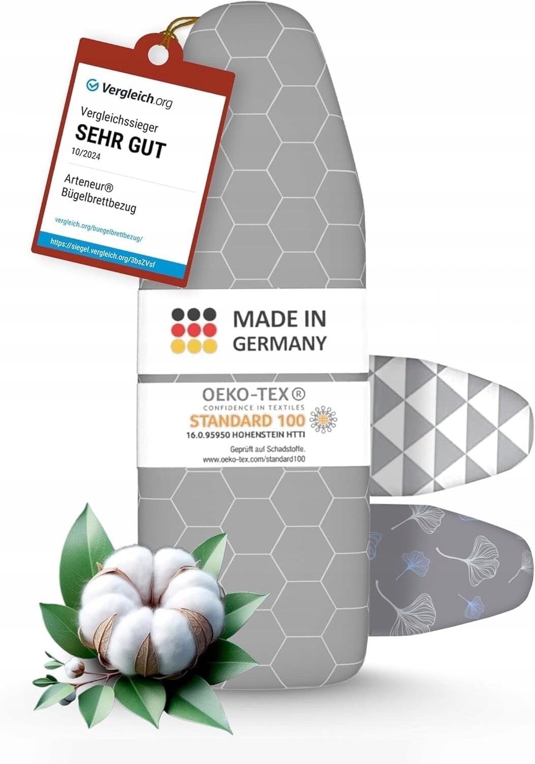 Potah na prkno arteneur šedý