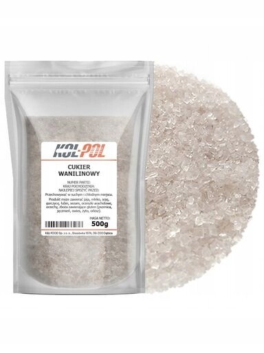 5 x Cukr 500 g Aromatický pro pečivo a dezerty, kvalita Kol-Pol