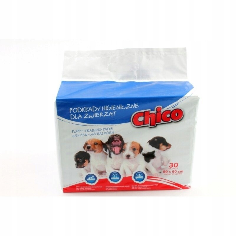 Absorpční podložky a podložky pro psy Chico 30 ks 60x60