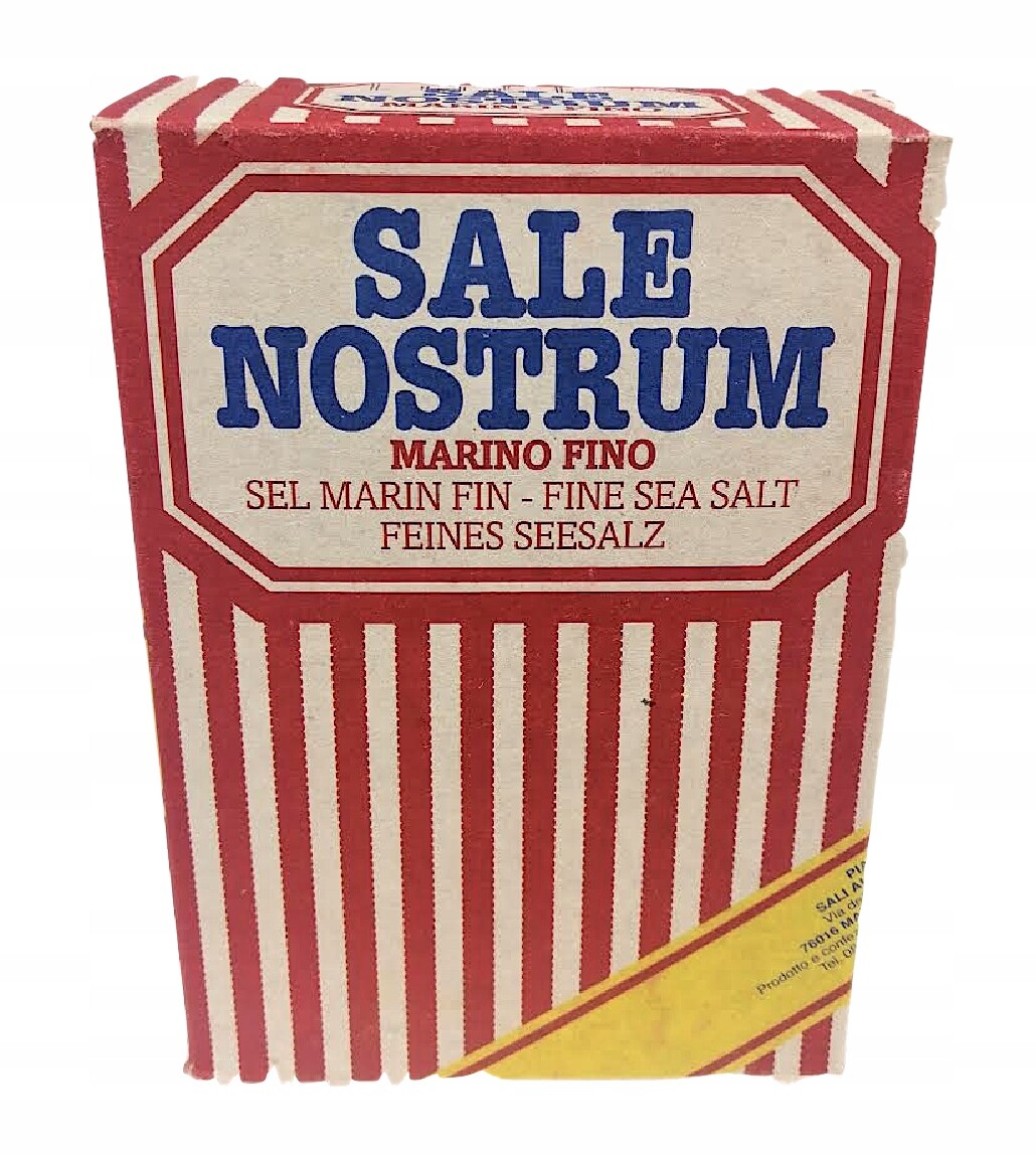 13X Mořská sůl Marino Fino 1 kg Nostrum