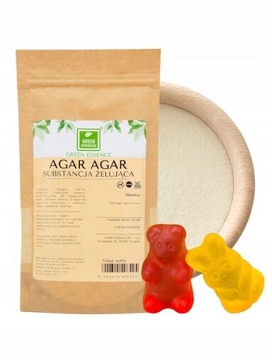 3x Green Essence Agar Agar mletý 100 g želírující látka