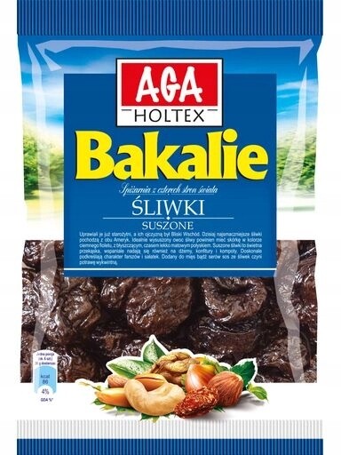 8 x Aga Holtex Kalifornské švestky 120 g Bakalie