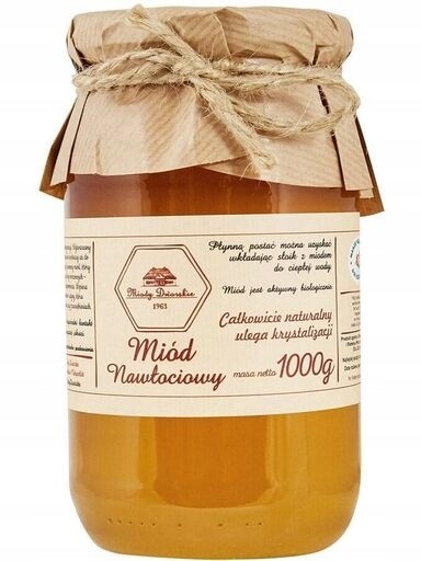 Přírodní vlásečnicový med 1000 g Dvorské medy