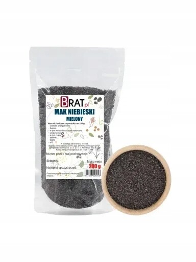 8 x Brat Mletý modrý mák 200 g