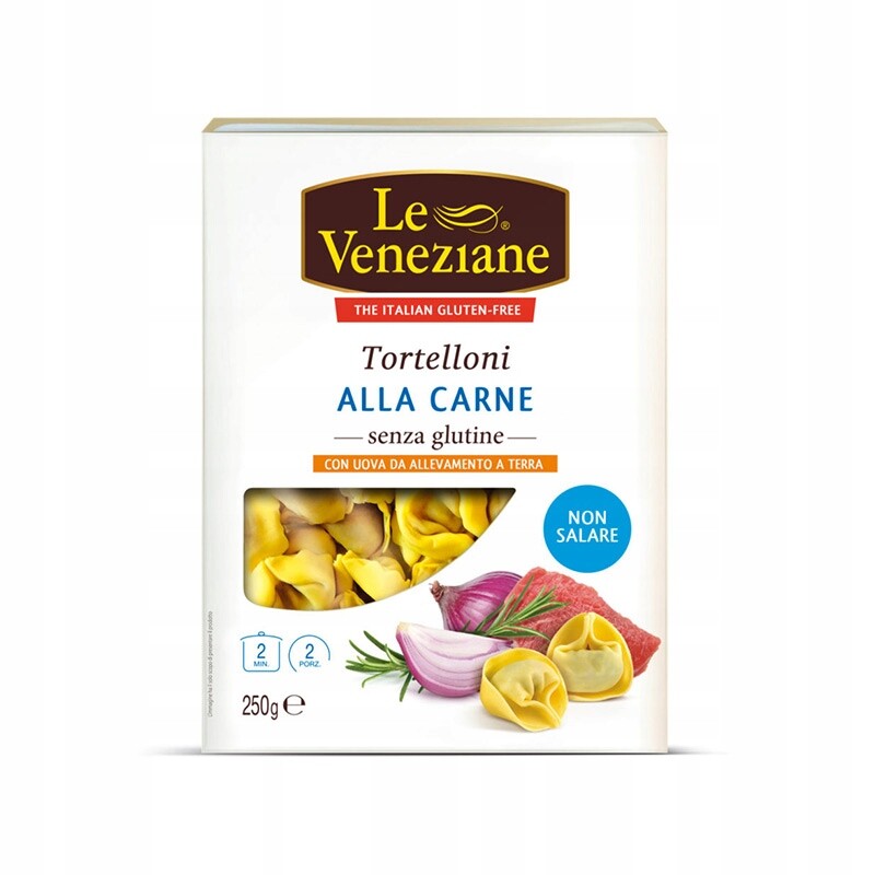 3x Tortelloni Carne Senza Glutine 250 g Le Veneziane