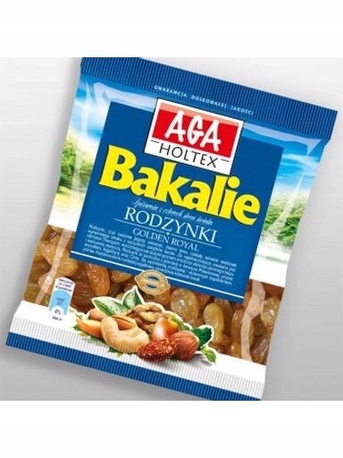 8x Aga Holtex Rozinky Golden Royal 80g Bakalie