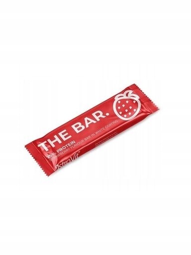 9 x OstroVit jahodová proteinová tyčinka 60 g