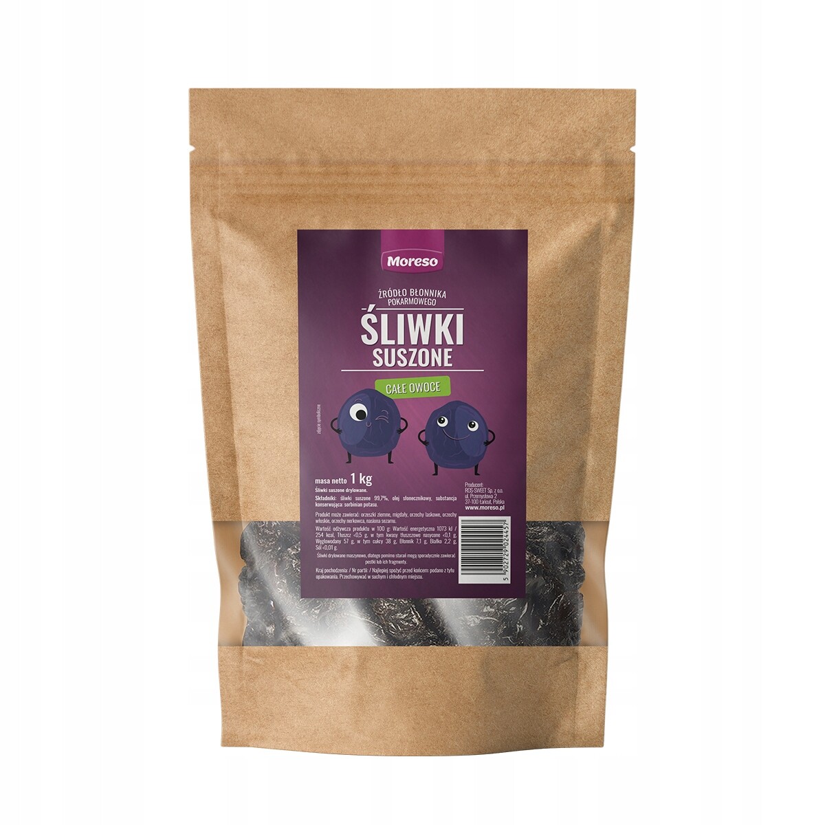 Sušené švestky Moreso 1000 g