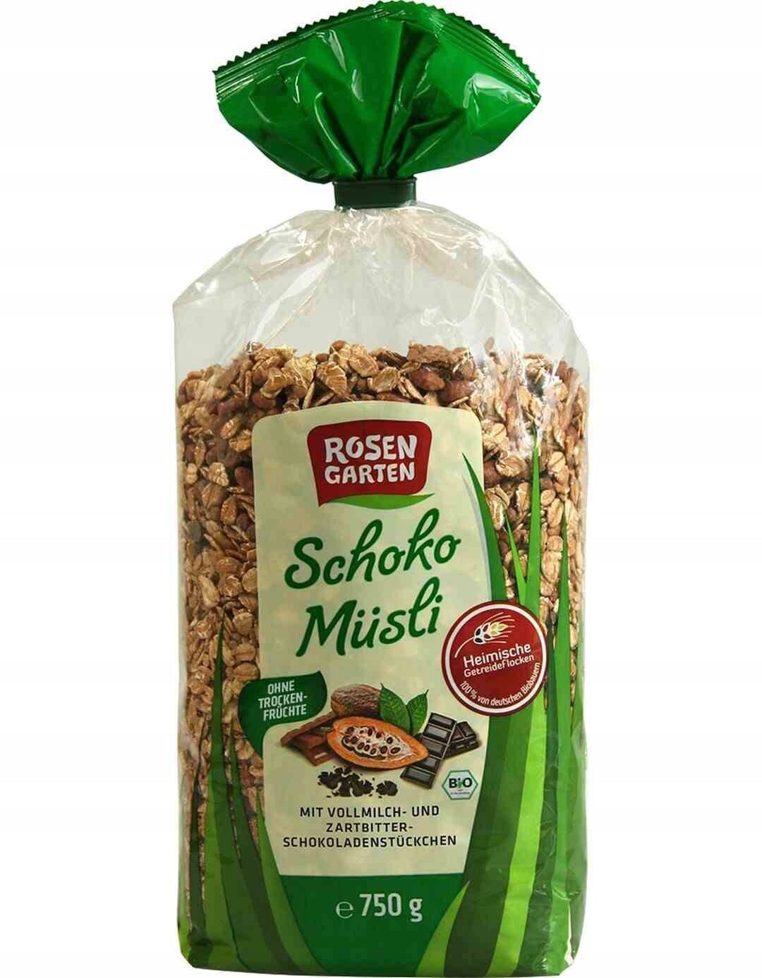 Musli s čokoládou Bio 750 g
