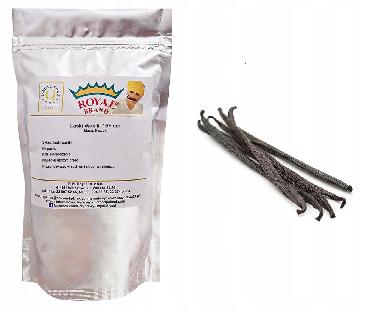 Vanilka Burbon Madadagaskar v tyčinkách 15ks čerstvá dlouhá 15 cm+