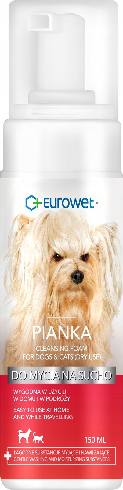 Eurowet Šampon na suché mytí 150 Ml Pes/Kočka