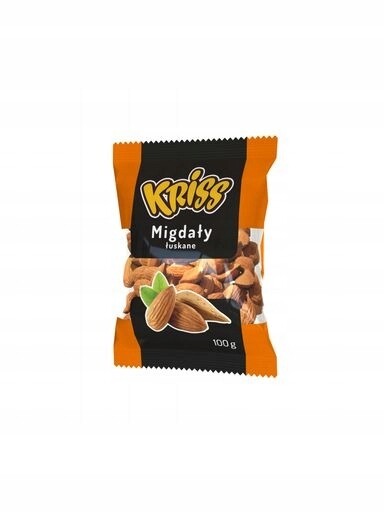 8 x Kriss loupané mandle 100 g