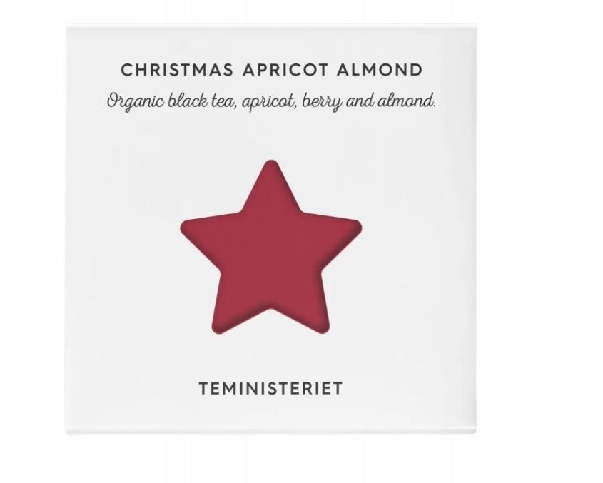 Čaj černý sypaný Christmas Apricot Almond 100 g Teministeriet