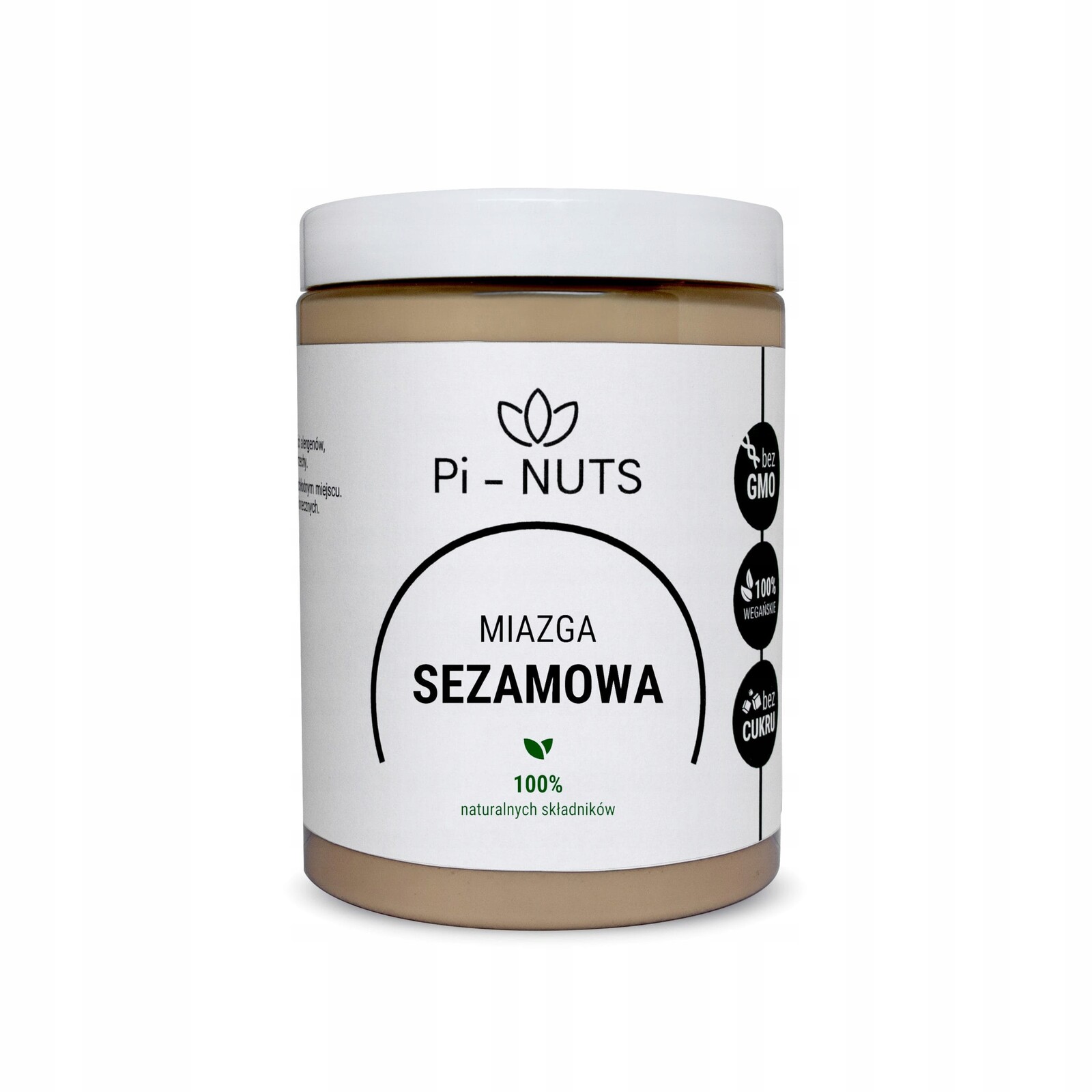 2x Pi-nuts Sezamová pasta tahini 100% 1 kg