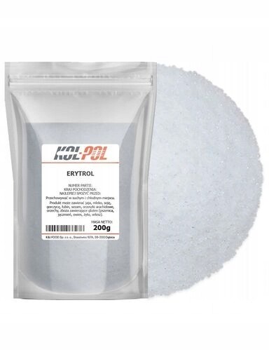 5 x Erytrol Přírodní sladidlo 0 kalorií Náhrada cukru Kol-Pol 200 g