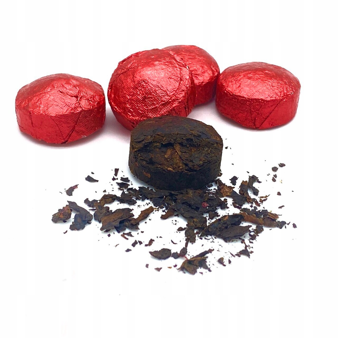 Čaj Pu-erh Tuo Cha Rose 96 Ks červený lisovaný růžový puerh Yunnan