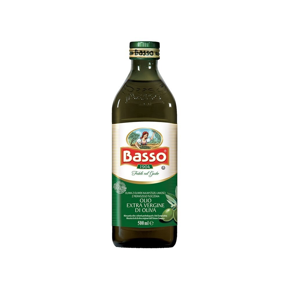 Extra panenský olivový olej Basso 500 ml
