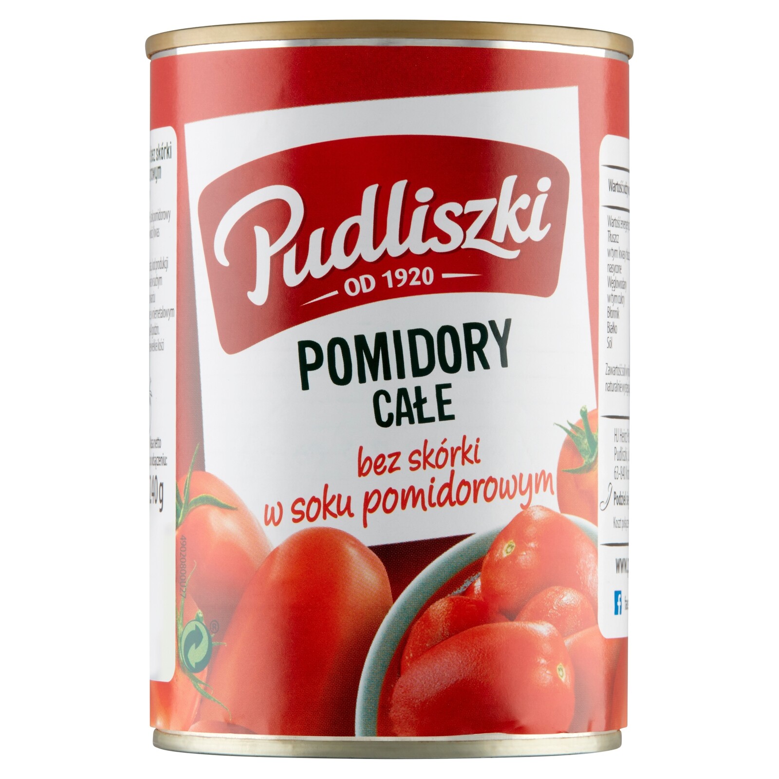 Pudliszki Rajčata celé 400 g