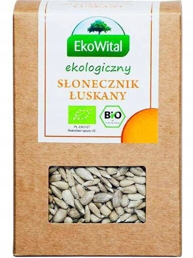 9x Slunečnicová semínka loupaná Bio 180 g