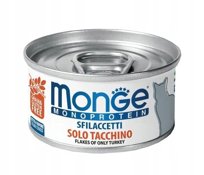 8 X Monge Monoprotein S Krůtím Masem 80 G