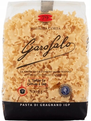6X Garofalo Pasta DI Semola Mafalda Corta 500 Gr italský těstoviny