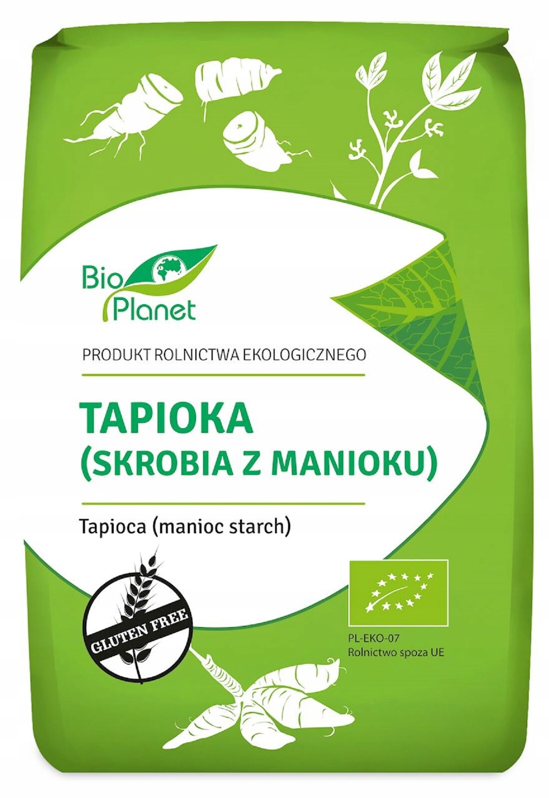 4x Bio Planet Tapioka (maniokový škrob) bezlepková Bio 800 g