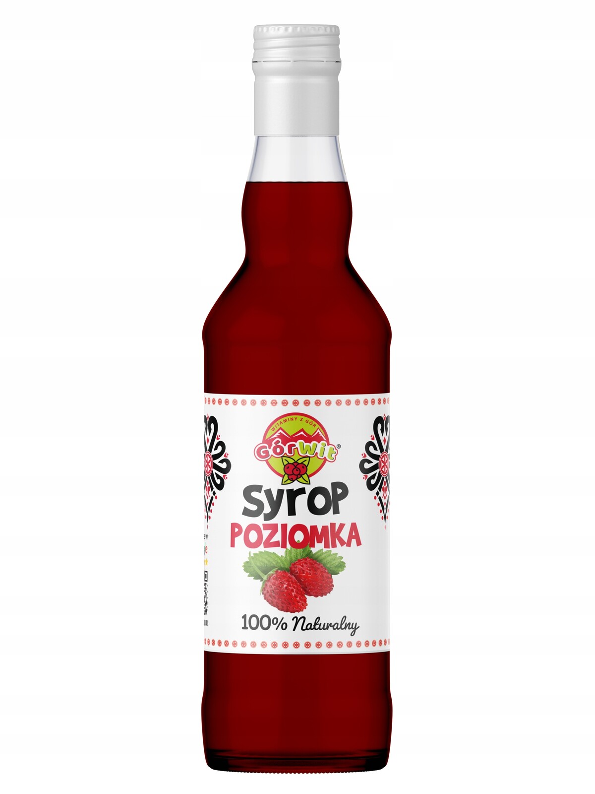 Sirup GórWit 500 ml jahodový