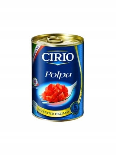 Polpa rajčata v kouscích 400 g Cirio