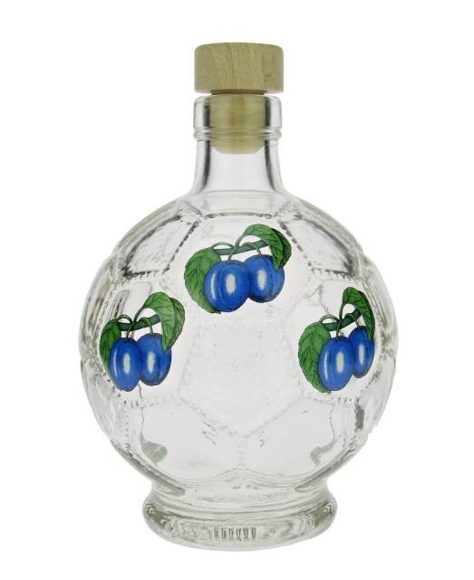 Láhev Míč 0,5l, s potiskem švestky