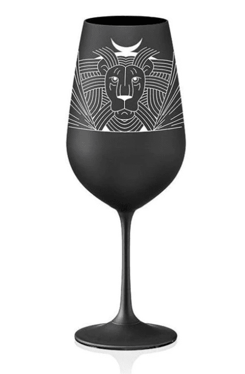 Sklenice Viola 550 ml Lev, černý