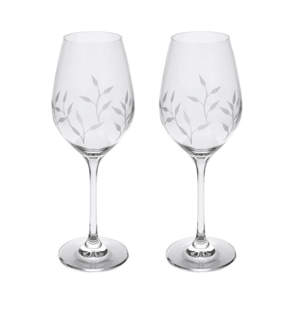 Sklenice Celebration 360 ml, 2 ks, lístky