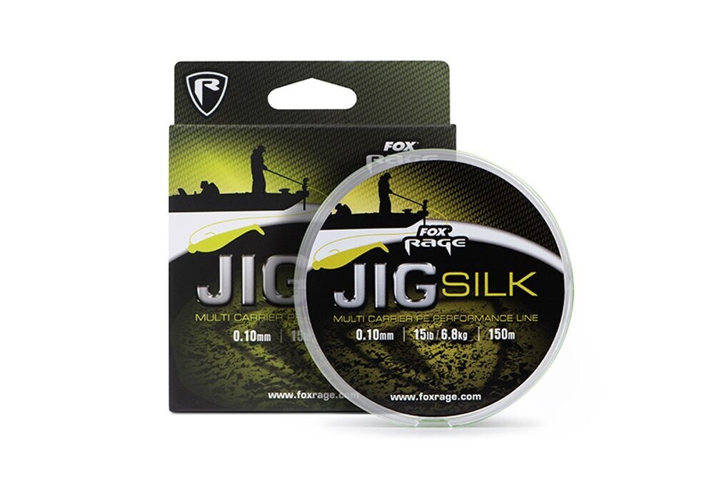 Fox Rage Šňůra Jig Silk 150m - 0,08mm 12lb