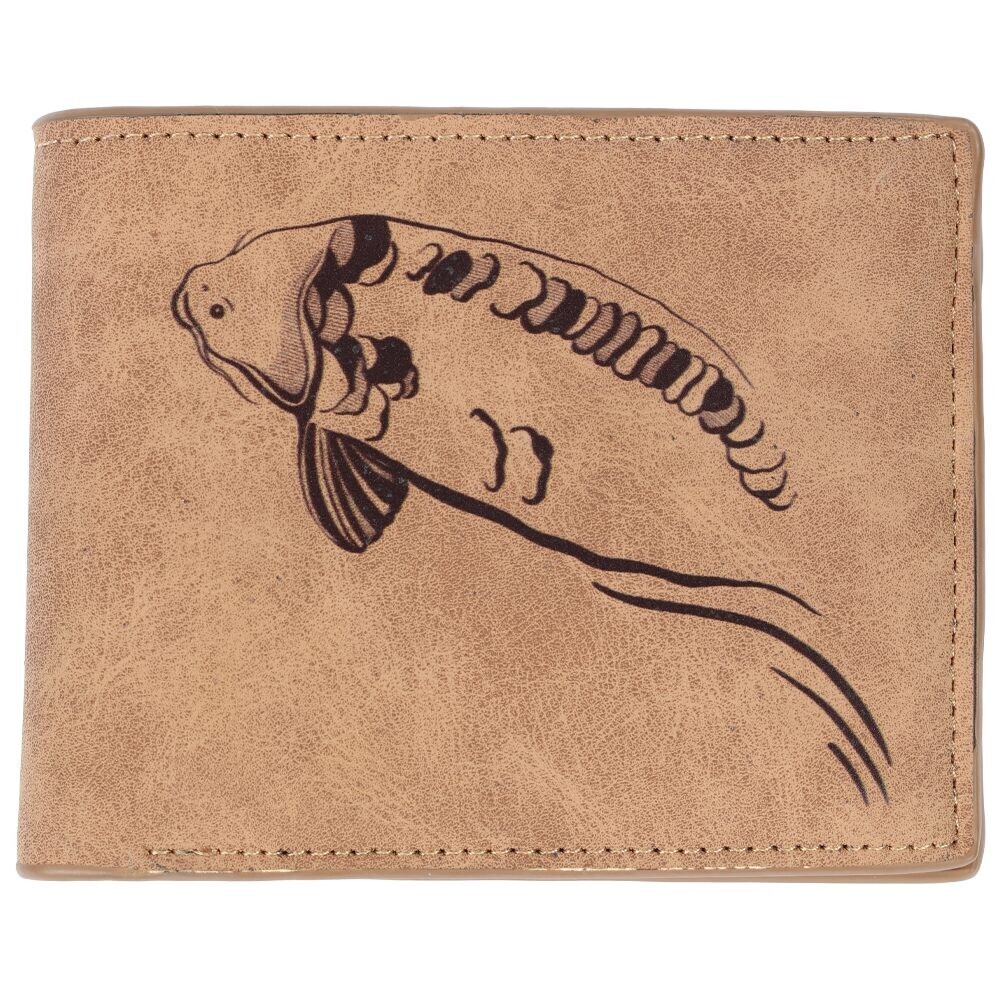 Giants fishing Peněženka plavající kapr Brown Wallet Swimming Carp hnědá