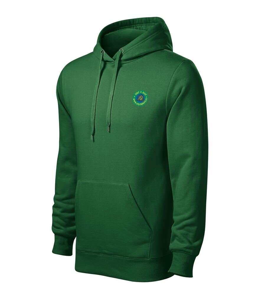 Chyť a pusť Mikina Hooded sweater zelená - vel. XL